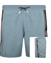 Armani - Emporio Boxer Swim Shorts - Lyst