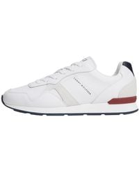 Tommy Hilfiger - Core Leather Runner Trainer - Lyst