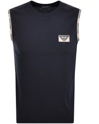 Armani - Emporio Vest Lounge T Shirt - Lyst