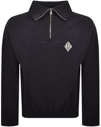 Lacoste - Quarter Zip Sweatshirt - Lyst