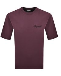 DSquared² - Signature Loose Fit T Shirt - Lyst