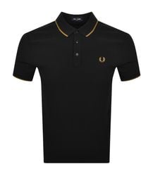 Fred Perry - Collar Stand Polo T Shirt - Lyst