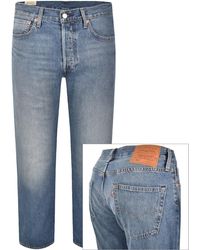 Levi's - 501 Original Jeans Light Wash - Lyst