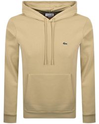 Lacoste - Core Logo Hoodie - Lyst