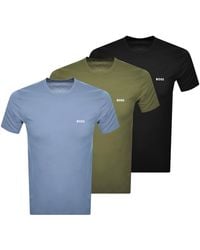 BOSS BUSINESS - Boss 3 Pack Crew Neck T Shirts - Lyst