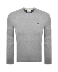 Lacoste - Crew Neck Knit Jumper - Lyst