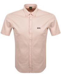BOSS - Boss St Motion Short Sleeve Shirt - Lyst