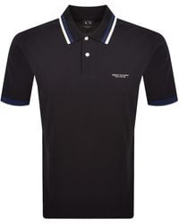 ARMANI EXCHANGE - Polo T Shirt Deep - Lyst