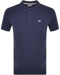 Tommy Hilfiger - Slim Fit Placket Polo T Shirt - Lyst