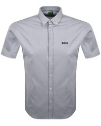 BOSS - Boss St Motion Short Sleeve Shirt - Lyst