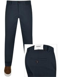 Farah - Farah Elm Slim Fit Chino Trousers - Lyst