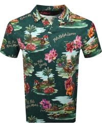 Ralph Lauren - All Over Print Polo T Shirt - Lyst