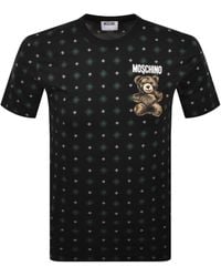 Moschino - Teddy Logo T Shirt - Lyst