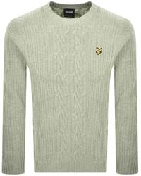 Lyle & Scott - Cable Knit Jumper - Lyst