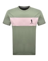 Hackett - Heritage Panel T Shirt - Lyst