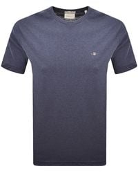 GANT - Original Regular Shield T Shirt - Lyst