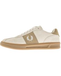 Fred Perry - B4 Suede Trainers - Lyst