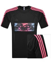 adidas Originals - Adidas Sportswear Tiro Mesh Logo T Shirt - Lyst
