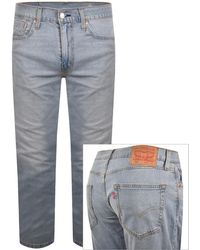 Levi's - 502 Tapered Jeans Light Wash - Lyst
