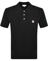 Maison Kitsuné - Fox Head Polo T Shirt - Lyst