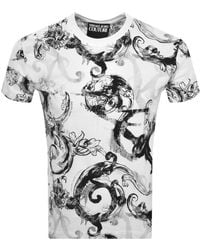 Versace - Couture Slim Fit Print T Shirt - Lyst