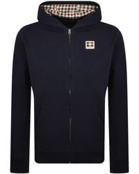 Aquascutum - Badge Full Zip Hoodie - Lyst