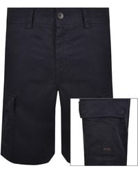BOSS - Boss Sisla Cargo Shorts Dark - Lyst