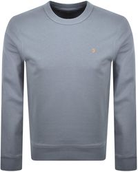 Farah - Farah Hemming Sweatshirt Icelandic - Lyst