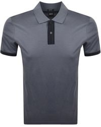 BOSS BUSINESS - Boss Parlay Polo T Shirt Open - Lyst