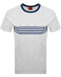 HUGO - Dempsy T Shirt - Lyst