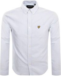 Lyle & Scott - Stripe Oxford Shirt - Lyst