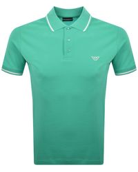Armani - Emporio Short Sleeved Polo T Shirt - Lyst