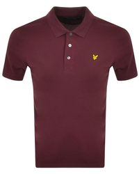 Details about   Lyle & Scott Tipped Oxford Pique Men's Polo Shirt Navy/Lilac Marl