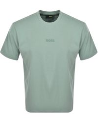 BOSS - Boss Tee 10 T Shirt Open - Lyst