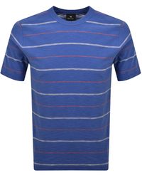 Paul Smith - Striped Regular Fit T Shirt - Lyst