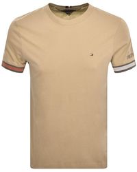 Tommy Hilfiger - Flag Cuff T Shirt - Lyst