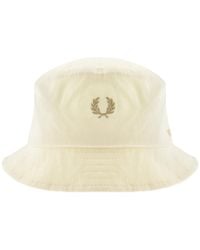 Fred Perry - Twill Bucket Hat - Lyst