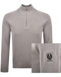 Belstaff - Bradwell Quarter Zip Jumper - Lyst