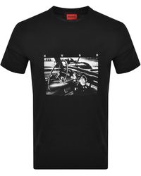 HUGO - Dikems T Shirt - Lyst