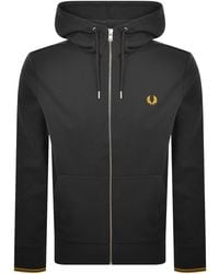 Fred Perry - Full Zip Hoodie Anchor - Lyst
