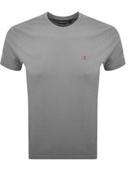 Napapijri - Salis Sum Logo T Shirt - Lyst