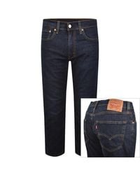 Levi's - 502 Tapered Jeans Dark Wash - Lyst