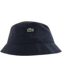 Lacoste - Logo Bucket Hat - Lyst