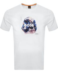 BOSS - Boss Te Moon T Shirt - Lyst