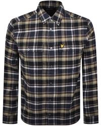 Lyle & Scott - Brushed Check Shirt - Lyst