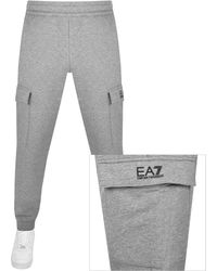 EA7 - Emporio Armani Cargo Jogging Bottoms - Lyst