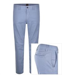 BOSS - Boss Chino Slim Trousers - Lyst