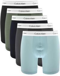 Calvin Klein - Underwear 5 Pack Boxer Briefs - Lyst