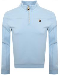 Fila - Kevin Half Zip Sweatshirt - Lyst