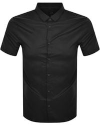 ARMANI EXCHANGE - Short Sleeved Shirt - Lyst